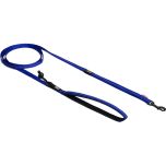 Ezydog Koppel Soft Trainer Blå. Reflexkoppel med extra kontrollhandtag.