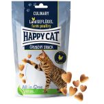 HappyCat. HappyCat Crunchy Snack Poultry. Krispiga godis hjärtan med fågel .