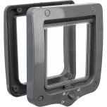 Kattdörr 4-vägs Grå