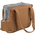 Transportväska Evelyn Brun/Grå