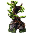 Bonsaiträd på sten 19 cm