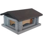 Nyby Fågelbord Stuga Grå