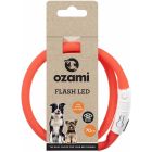 Flash LED-halsband Röd