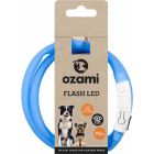 Flash LED-halsband Blå