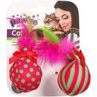 Kattleksak Ball & Feathers