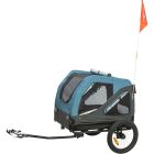 Cykelvagn Blå/Grå