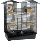 Hamsterbur Tower Svart
