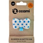Ozami Blinker Rosett Blå