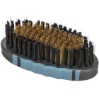 Handborste Oval Kombi