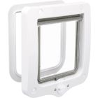 Kattdörr 2-vägs Vit