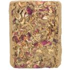 Clay Stone with Flowers