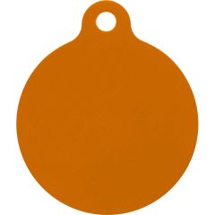 ID-Bricka Cirkel Orange L