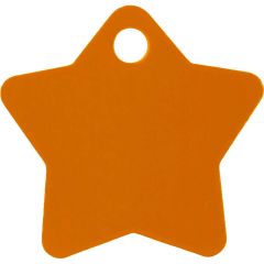 ID-Bricka Stjärna Orange S