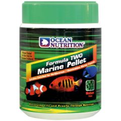 Mjuk pellets för växtätande saltvattenfiskar