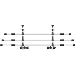 Lätt bilgaller av aluminium