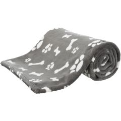 Trixie. Hundfilt Kenny Grå 75x50cm. Gosig hundfilt av extra mjuk plysch.