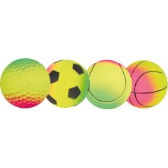 Hundboll Skumgummi Neon 4,5cm