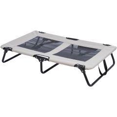 Loungesoffa Grå/Svart 79cm