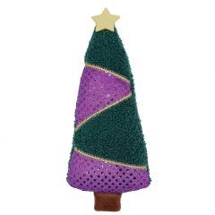 Happy Pet. Julleksak Katt Tree Kicker. Stor mjuk julgran med prassel.