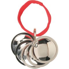 Rostfri ljudbjällra för hundträning