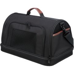 Trixie. Väska Airline Gate 45cm Svart. Flygväska med mindre insyn.