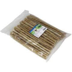 2Pets. Tuggpinne 7-8mm/24cm 50-pack. Rullade hundtugg av råhud.