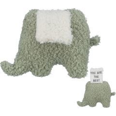 Valpleksak Plysch Junior Elefant