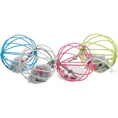 Kattleksak Plyschmus Gallerboll