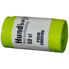 Hundbajspåsar Limegrön 50-pack