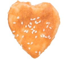 Trixie. Denta Fun Hjärta Kyckling 6cm. Tugghjärta med kycklingkött.