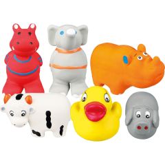 Trixie. Hundleksak Baby Zoo Latex . Små latexdjur med pipljud.