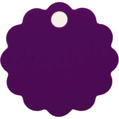 ID-Bricka Moln Lila S. ID-tag med hållbar gravyr.