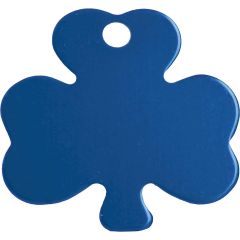 ID-Bricka Klöver Blå M. Namnbricka med flera olika designer.