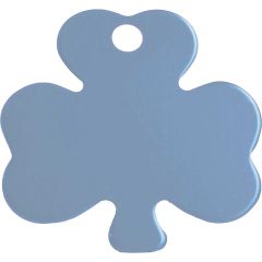 ID-Bricka Klöver Ljusblå M