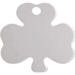 ID-Bricka Klöver Silver M