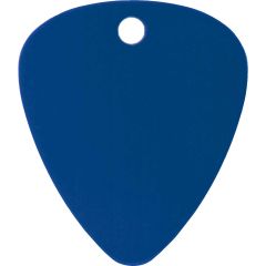 ID-Bricka Kristall Blå M. Namnbricka med valfri gravyr.