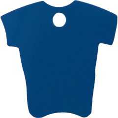 ID-Bricka T-shirt Blå M. Unik namnbricka med personlig gravyr.