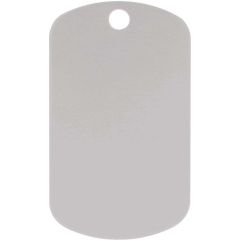 ID-Bricka Militär Silver L