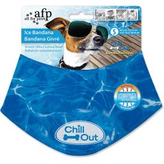 All For Paws. Chill Out Ice Bandana S 30-36cm. Hur håller man sig sval en stekande het sommardag?.