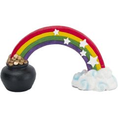 Ozami. Dekoration Regnbåge Skatt 12cm. Färgstark och unik akvariedekoration som sticker ut.