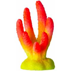 Ozami. Dekoration Korall Röd/Gul 5 cm. Dekorativ korall med skiftande färgtoner i rött och gult.