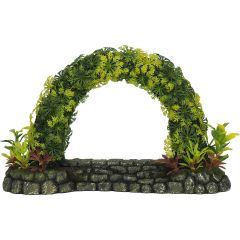 Classic. Stenbåge med växter 25 cm. Vacker båge som ger ditt akvarium både djup och karaktär.