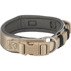Trixie. Halsband Premium Sand. Högkvalitativt halsband som erbjuder både komfort och säkerhet.