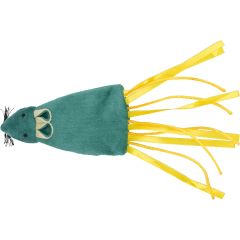 Trixie. Kattleksak Mus Pocky. Stor plyschmus med långa sidensvansar.