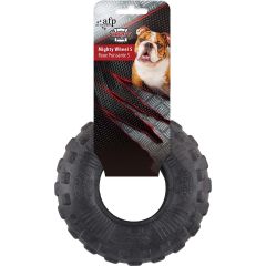 All For Paws. Mighty Rex Wheel 9,5cm S. Flytande, rolig leksak för vattenälskande hundar.