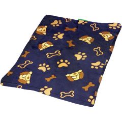 Juunik. Juunik Madrass Blå/Hundar S. Lagom varm och extra mjuk madrass av hög kvalitét för husdjur.