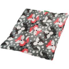 Juunik. Juunik Madrass Grå/Rävar S. Lagom varm och extra mjuk madrass av hög kvalitét för husdjur.