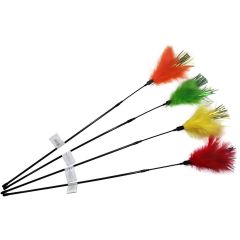 Schulze. Kattvippa Diva. Hållbar fjädervippa med flex skaft.