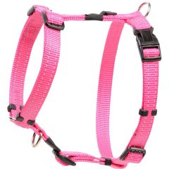 Rogz. Rogz Utility H-Sele Rosa. Slitstarkt med reflex.