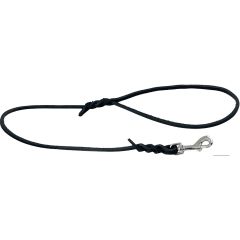 Alac. Alac Läderkoppel Svart 60cm. Kort citykoppel i äkta läder.